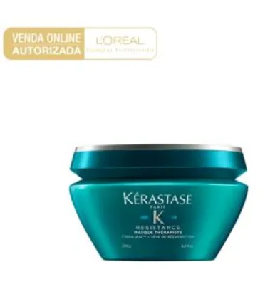 Máscara de Tratamento Kérastase Résistance Masque Thérapiste 200ml (Pelo App) - R$ 144