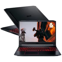 Notebook Gamer Acer AMD Ryzen 7 8GB 512GB SSD Tela 15.6” Windows 10 Nitro 5 AN515-44-R8HN R$2499