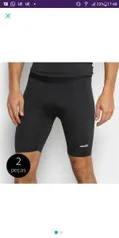 Kit 2 Bermudas Térmicas Avia Masculina - Preto