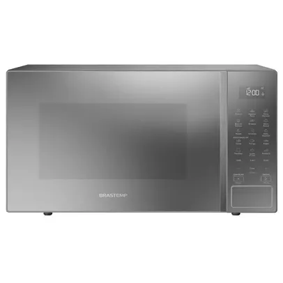 Micro-ondas Brastemp 32 Litros Espelhado Menu Gourmet BMS46AR