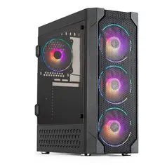 Gabinete Gamer Dt3, Sports Orbiter, Lateral em Acrilico Black