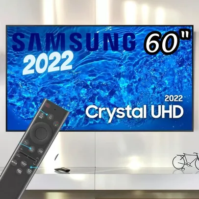 Samsung Smart TV 60" Crystal UHD 4K 60BU8000