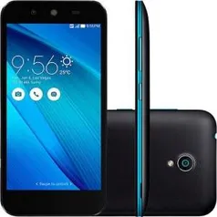 [AMERICANAS] Smartphone Asus Live Dual Chip Desbloqueado Android 5 Tela 5" 16GB 3G 8MP e TV Digital - Preto - R$ 664