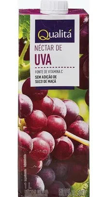 Suco De Uva Qualitá 1 Litro (Outros sabores listados)