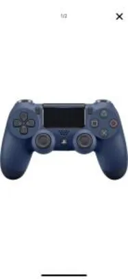 controle dualshock midnight blue - ps4