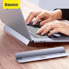 Suporte Para Laptop De Liga Ajustável Dobrável Baseus Para Macbook Pro Air (12-17 ")