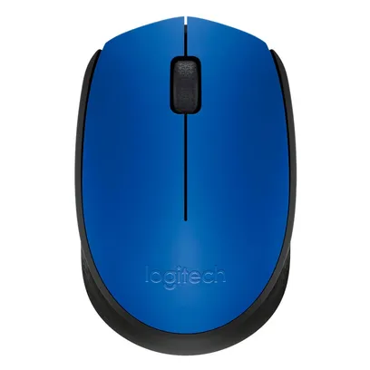 Foto do produto Mouse Logitech M170 Azul Sem Fio