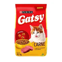 (REC) Ração Gatos Adultos GATSY Carne 10,1kg