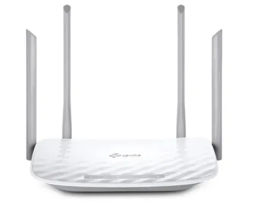 [R$ 125,34 1ª Compra] Roteador TP-Link Archer C50 W Wi-Fi Dual Band AC1200 4 Antenas