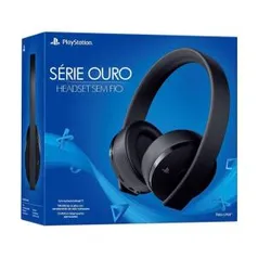 Headset Gamer Sony Série Ouro 7.1 sem fio - PS4 e PS4 VR R$ 379