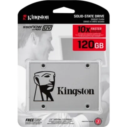(Kabum) SSD kingston 120gb - R$170