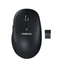 Mouse Intelbras MSI200 Sem Fio Preto