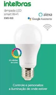 [Prime] Lâmpada LED EWS 410 Wi-Fi Smart Intelbras | R$64