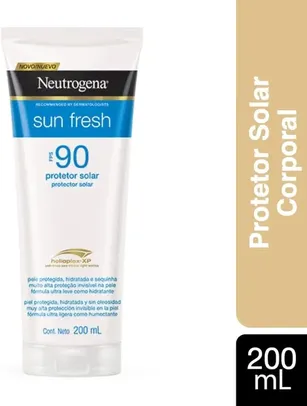 [ PRIME | REC ] Neutrogena Sun Fresh Protetor Solar Corporal FPS 90, 200ml