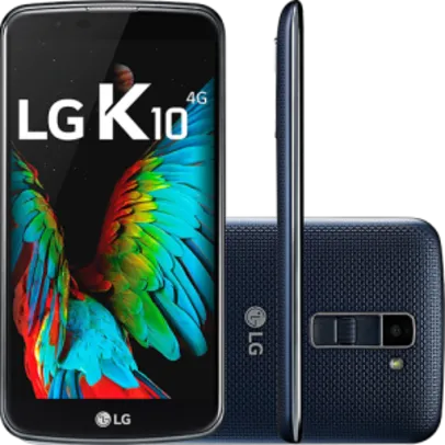 Smartphone LG K10 Dual Chip Desbloqueado Vivo Android 6.0 Tela 5.3" 16GB 4G -R$732