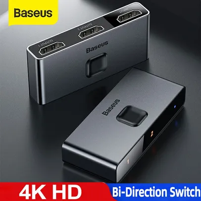 Adaptador hdmi Baseus 4k hd switch | R$53