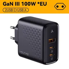 Carregador VOLTME Revo 100W USB C GaN (sem cabo)