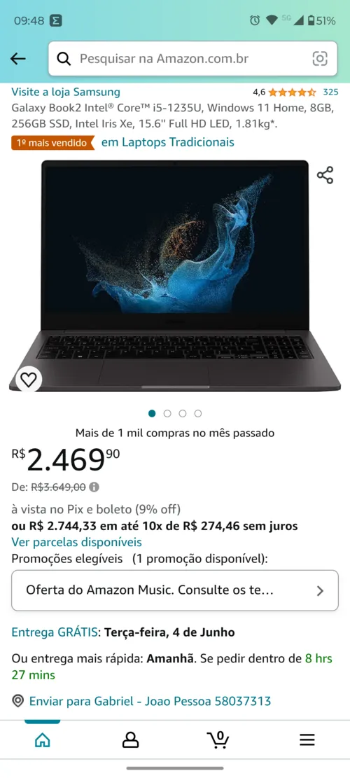 Imagen na descrição da promoção