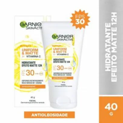 Hidratante Facial Garnier Skinactive Efeito Matte Fps30 40g | R$24