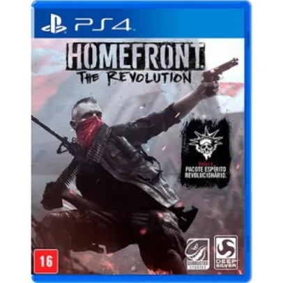 [Submarino] Game Homefront: The Revolution - PS4/XBOX - R$103
