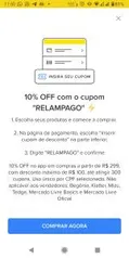 [Selecionados] 10% OFF em compras acima de R$299