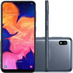 Smartphone Samsung Galaxy A10 32GB Dual Chip Android 9.0 Tela 6.2" Octa-Core 4G Câmera 13MP - Preto