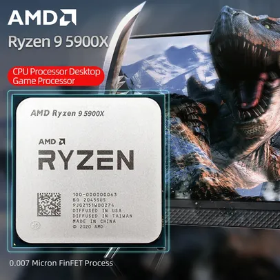 Processador Amd novo ryzen 9 5900x 3.7 ghz