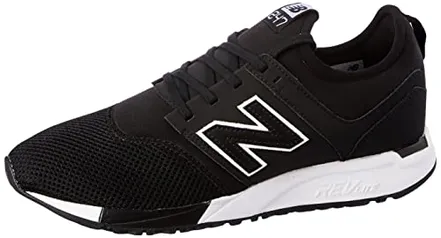 [PRIME] Tênis New Balance 247, Masculino, Preto/Preto, 43