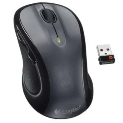 Mouse Logitech M510 Sem fio Preto 1000DPI - R$ 89,90