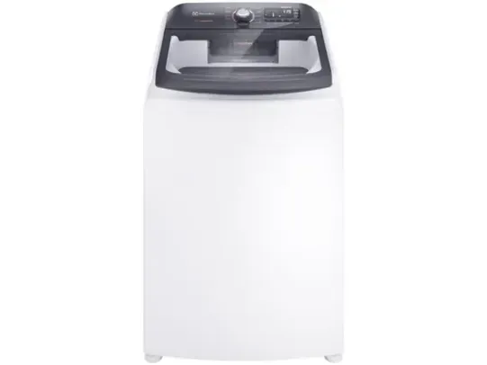 Lavadora de Roupas Electrolux 15kg Cesto Inox 11 Programas de Lavagem Branco Premium Care LEC15