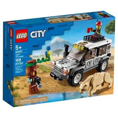 LEGO City Off-roader para Safari 60267 – 168 Peças. | R$ 129