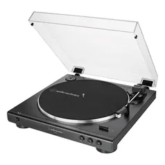 Toca-Discos de Vinil Audio-Technica Cinza Belt-Drive AT-LP60X