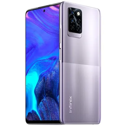 Smartphone infinix Note 10 Pro Prata 128GB, 8GB RAM, Câmera Quádrupla até 64 MP