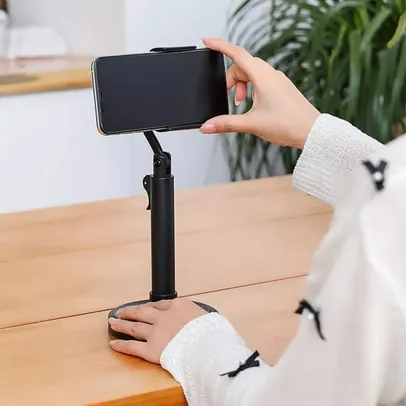 Suporte com tripé 360° para smartphone