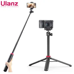 Tripé Para Câmera Dslr De 42 Polegadas Ulanzi, Extensor Com Suporte Para Celular E Disparo Vertical