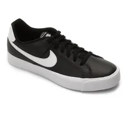 Tênis Nike Court Royale Ac Masculino PRETO COM BRANCO