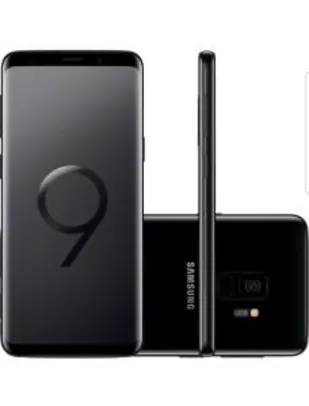 Smartphone Samsung Galaxy S9 Dual Chip Tela 5.8" Octa-Core 2.8GHz 128GB 4G Câmera 12MP - Preto