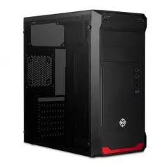 GABINETE GAMER TGT COMBAT PRETO LATERAL ACRILICO, TGT-CBT-01