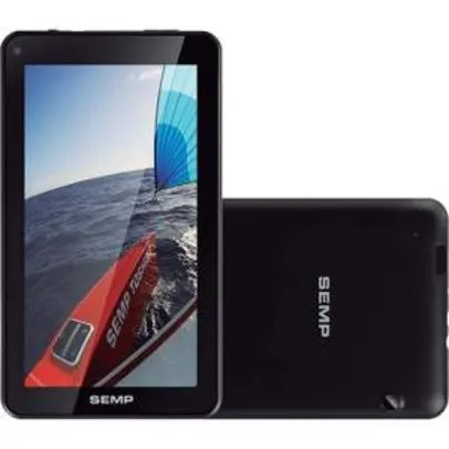 [ShopTime] Tablet Semp Toshiba TA0761WP 8GB Wi-Fi 7" Android 4.4 1.2GHz - Preto por R$ 176