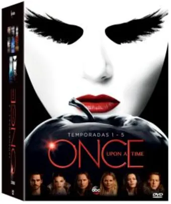 DVD Once Upon A Time – 1ª à 5ª Temporada - 25 Discos - R$ 80