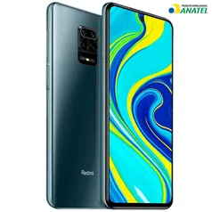 Smartphone Xiaomi Redmi Note 9S Tela 6.6'' 6GB RAM 128GB Câmera Quádrupla Cinza