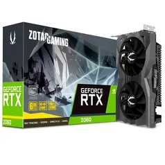 Placa de Vídeo Zotac Gaming NVIDIA GeForce RTX 2060, 6GB, GDDR6 - ZT-T20600H-10M