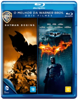 Batman Begins + o Cavaleiro Das Trevas - Blu-Ray - R$ 24,90