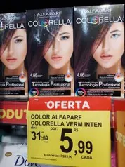 [Loja Física - Carrefour Torre Recife] Color Alfaparf - R$6