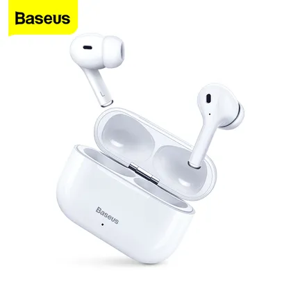 Baseus w3 tws fones de ouvido sem fio bluetooth 5.0 compativel com iphone 13 e xiaomi