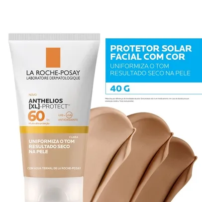 Protetor Solar Facial Anthelios [xl] Protect Clara Fps60 40g