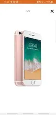 iPhone 6s 32GB Rosê Tela Retina HD 4,7" 3D Touch Câmera 12MP - Apple R$1.847 (R$1.679 com AME)