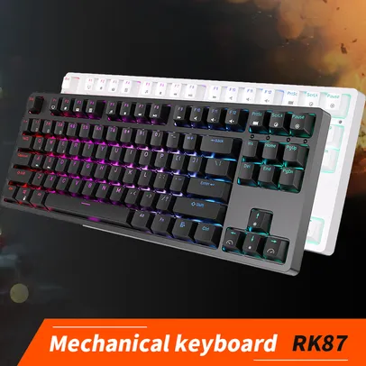 Teclado Royal Kludge RK87 Bluetooth/2.4GHZ