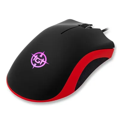 Mouse Gamer TGT Vector Rainbow RGB 5 Botoes, TGT-VEC-01-RGB