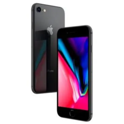 Iphone 8 Apple 64GB Tela 4.7 Polegadas IOS 11 4G Wi-Fi Câmera 12MP Cinza